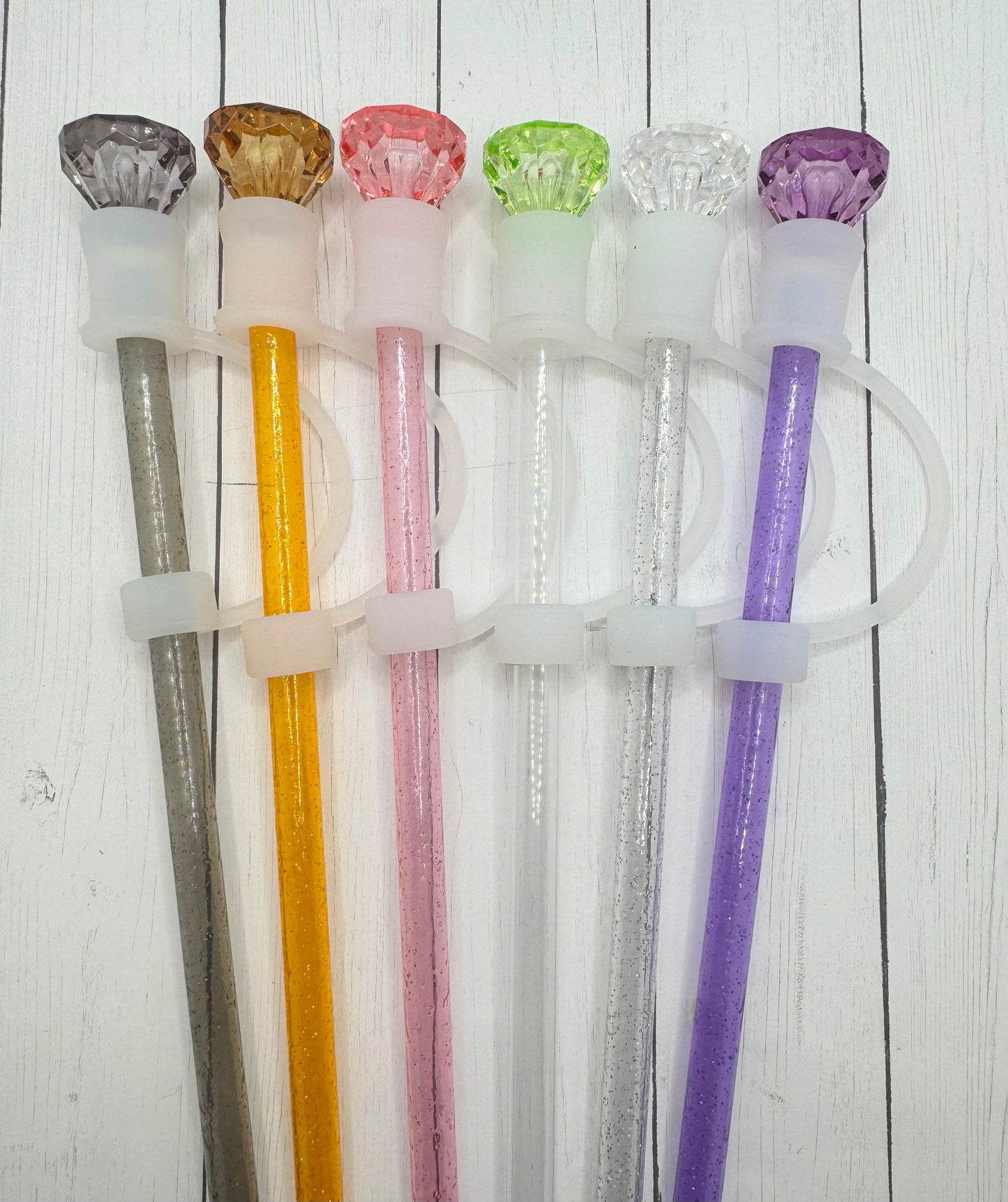 Diamond Straw Topper