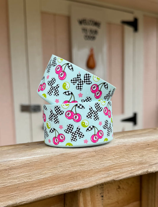 Checkered Balloon Dog Silicone Boot