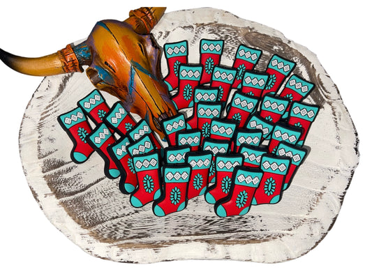 Stocking Silicone Bead