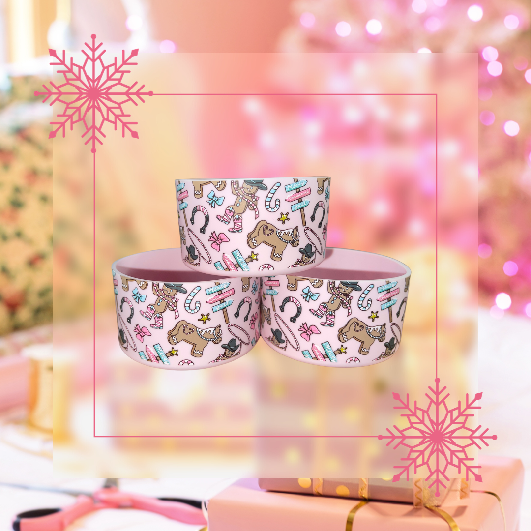 Gingerbread Cowboy Tumbler Boot