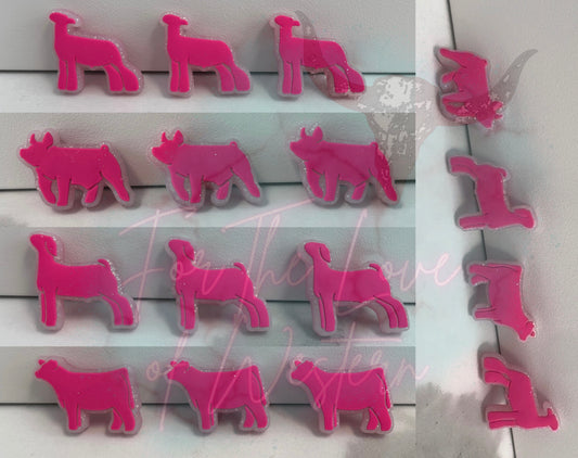 Exclusive Stock Show Animal Silicone Focal Bead