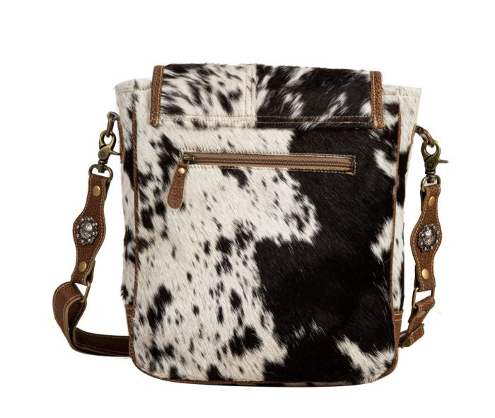 ADOBE SANDS LEATHER HAIRON BAG