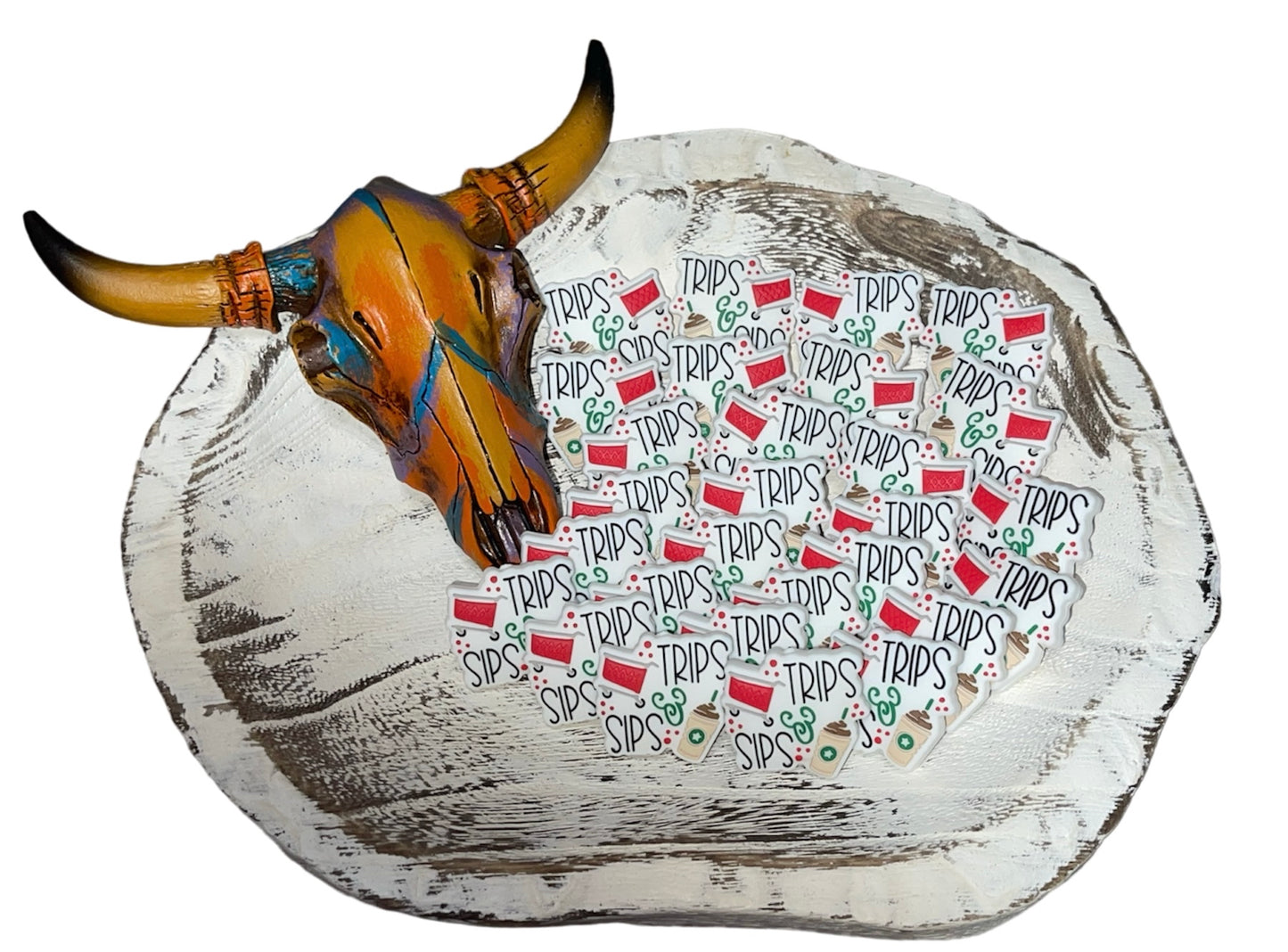 Trips & Sips Silicone Bead