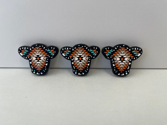 Exclusive Rust “DOLLY” Silicone Bead