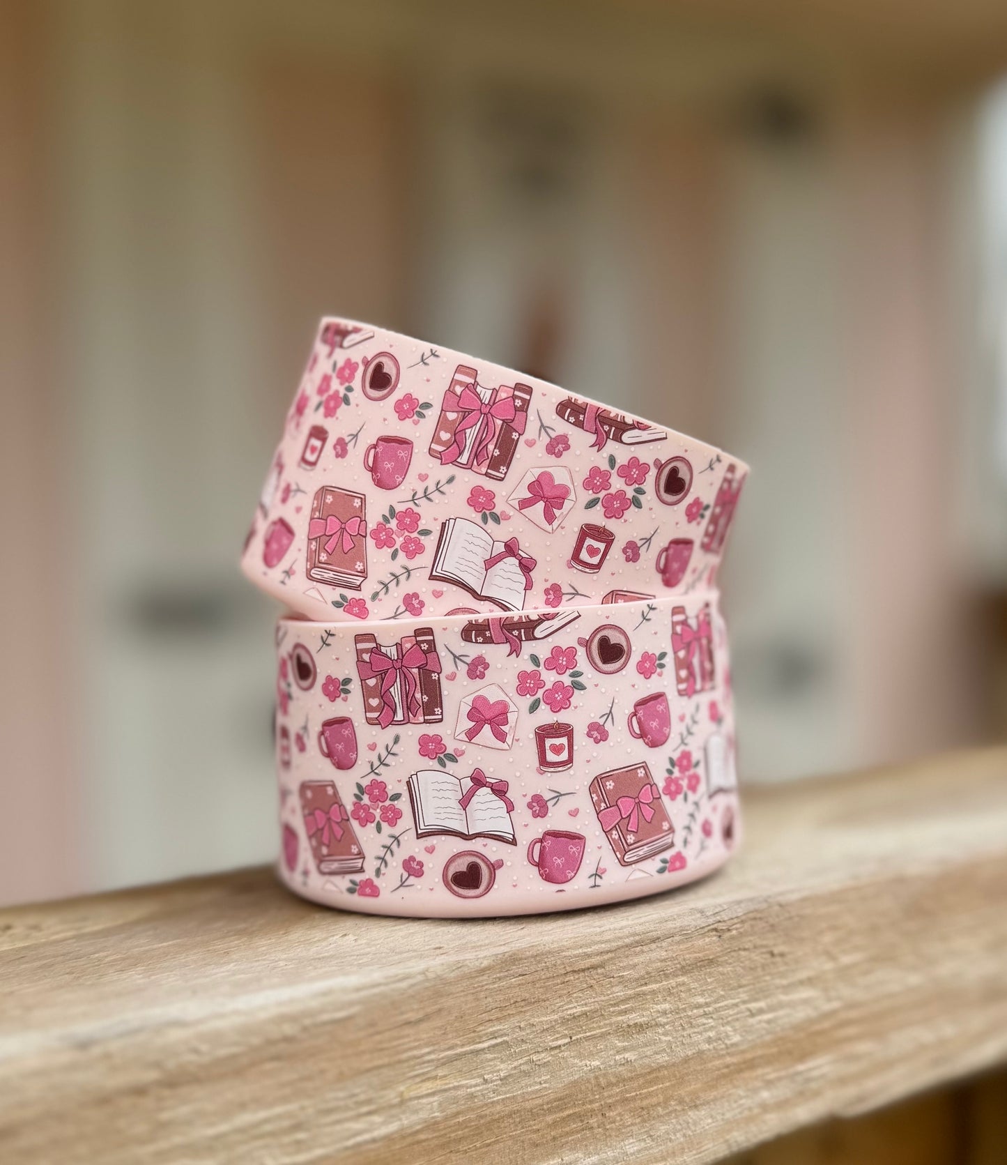 Ribbon Book Lover Silicone Boot