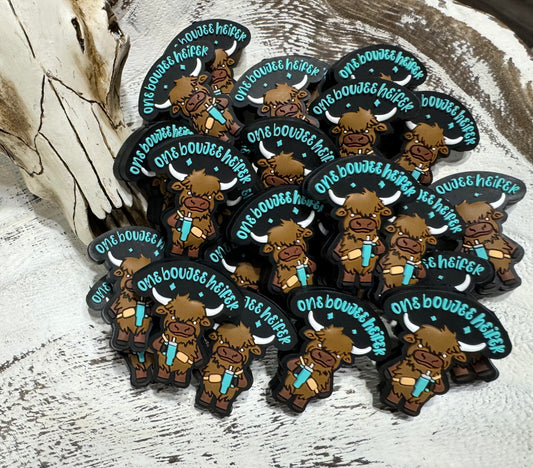 Exclusive “Boujee Heifer” Silicone Bead!