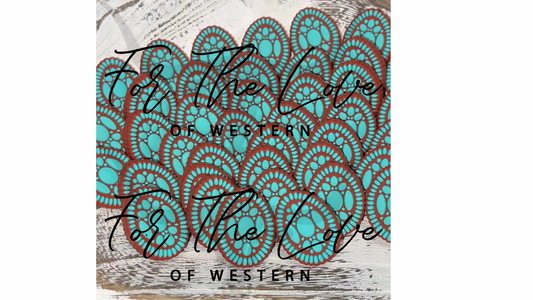 Exclusive Western Cluster Silicone Bead