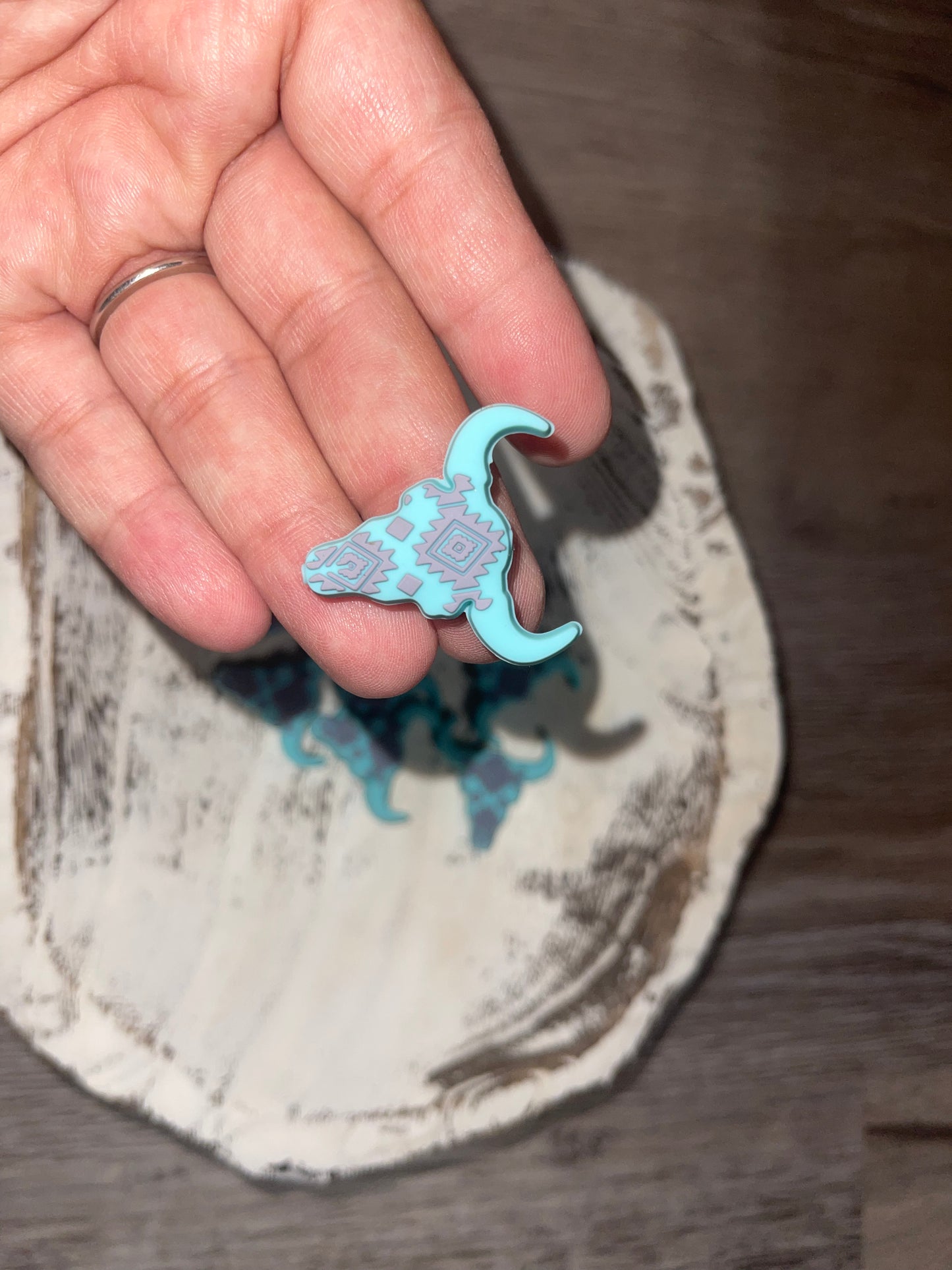 Exclusive Longhorn Aztec Focal