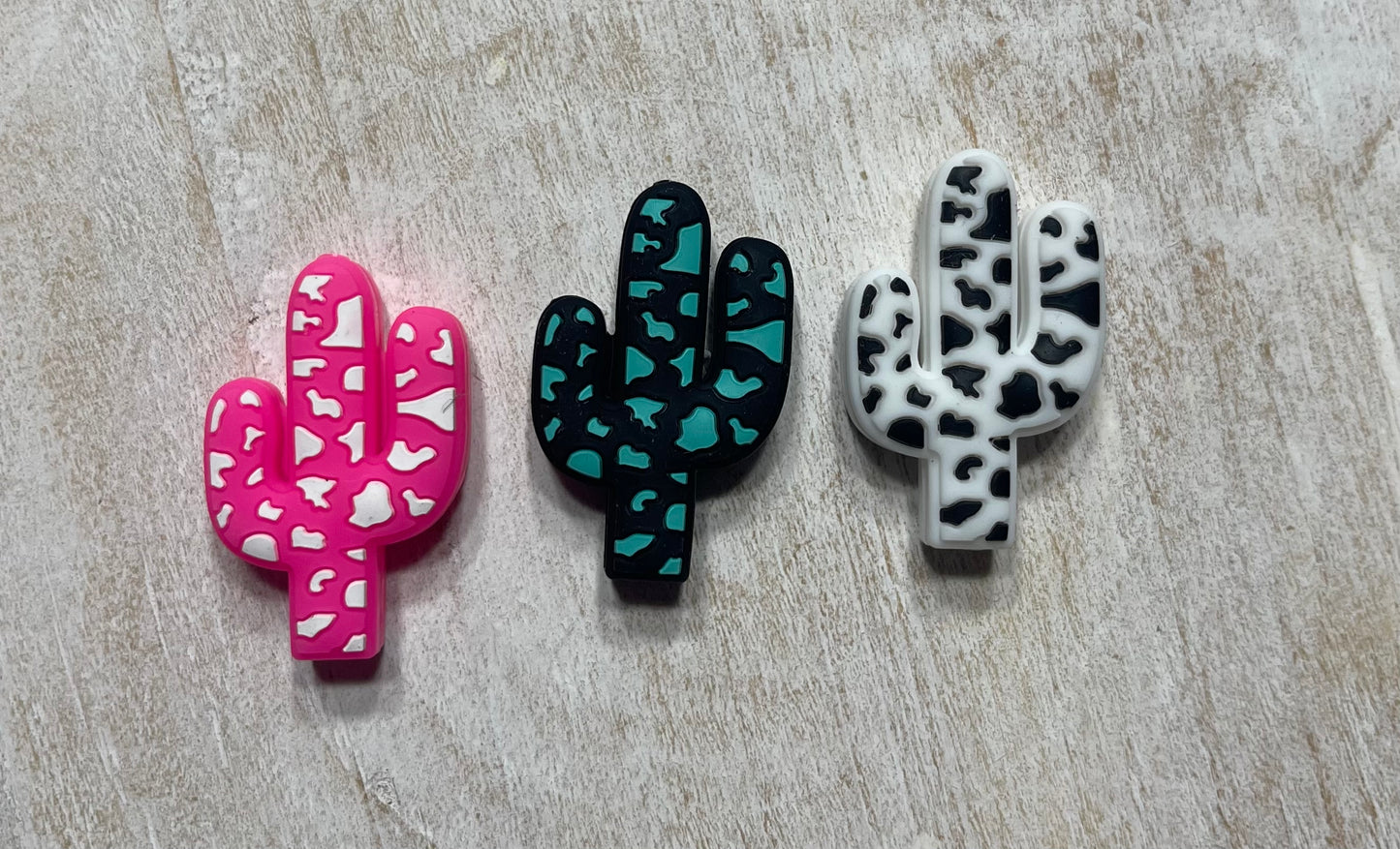 Public Cow Cactus Silicone Beads