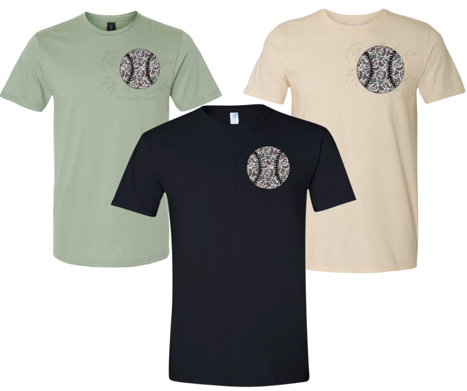 Camo Baseball $10 T
