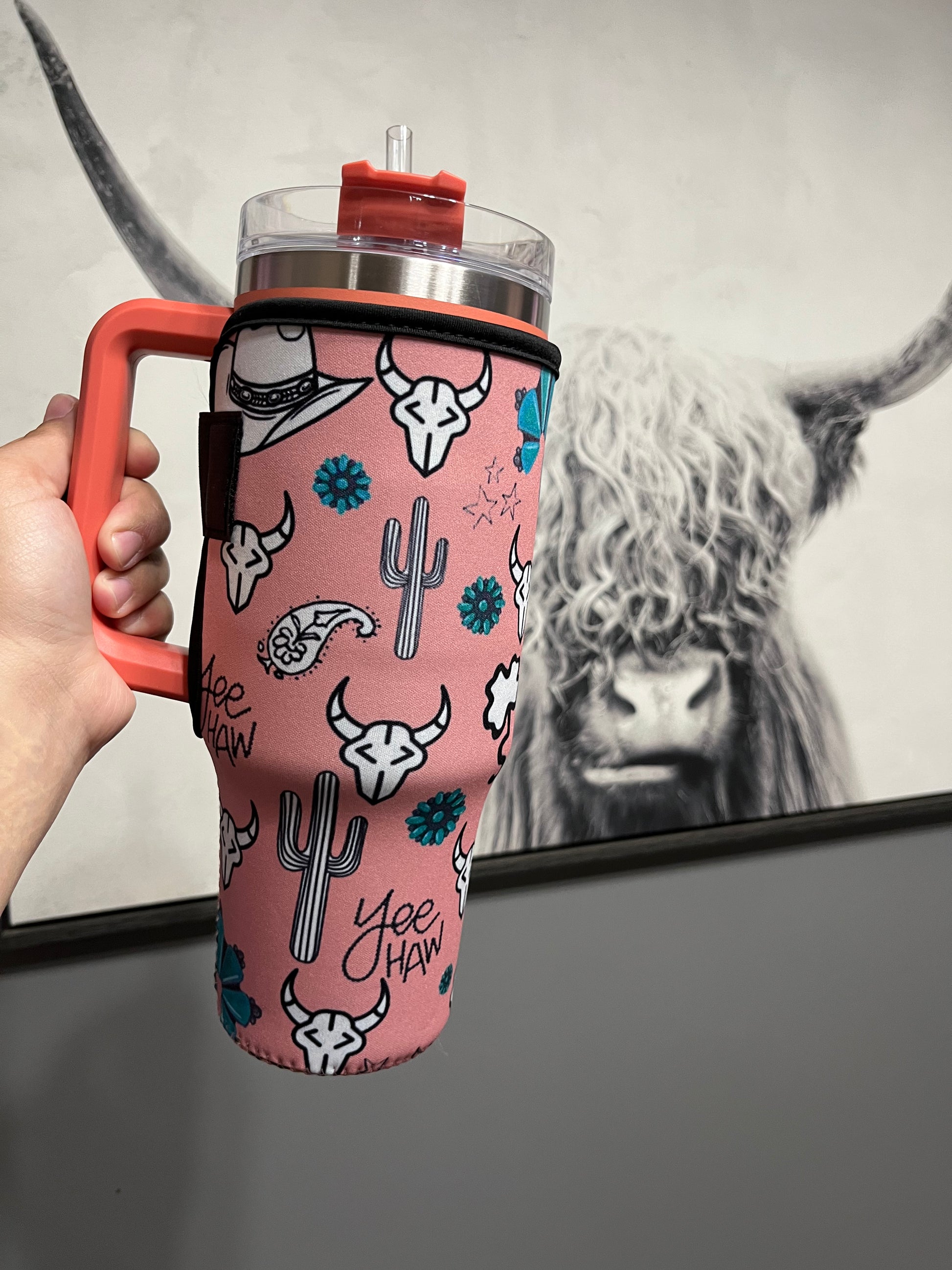 40oz Tumbler Koozie – For The Love Of Western Boutique